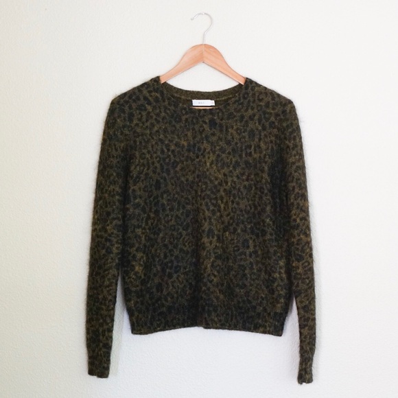 A.L.C. Leopard Print Sweater - Picture 1 of 8